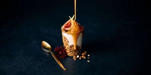 Crunchy Granola Recipe: Topped with Greek Yogurt and Mānuka Honey